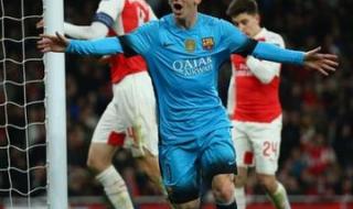 欧冠巴萨对阿森纳